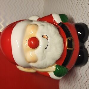 Brand New Santa Claus Ceramic Coin Bank